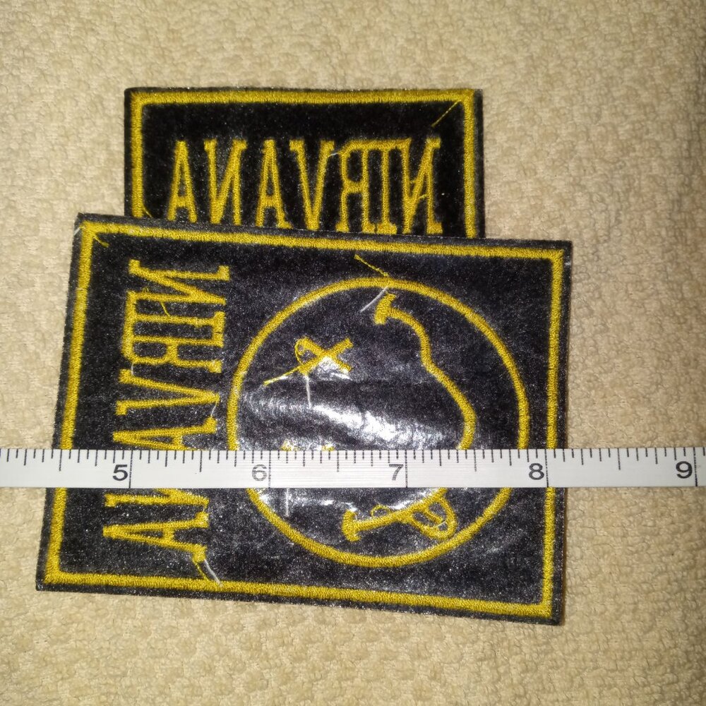 BAND PATCH- Nirvana - Picture 5 of 6